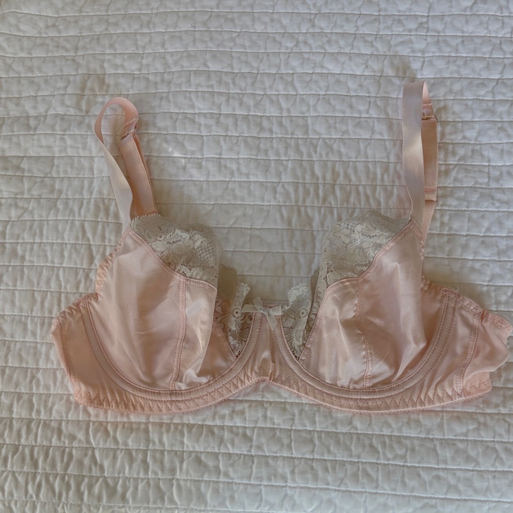 Julianna Rae Indulgence Demi Silk Bra Sz 38C